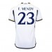 Real Madrid Ferland Mendy #23 Kopio Koti Pelipaita 2023-24 Lyhyet Hihat